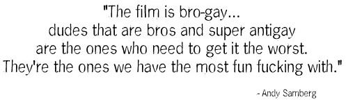 the film is bro-gay